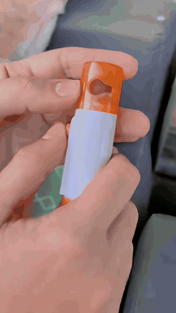 PawsCare – szlifowanie pazurów białego psa